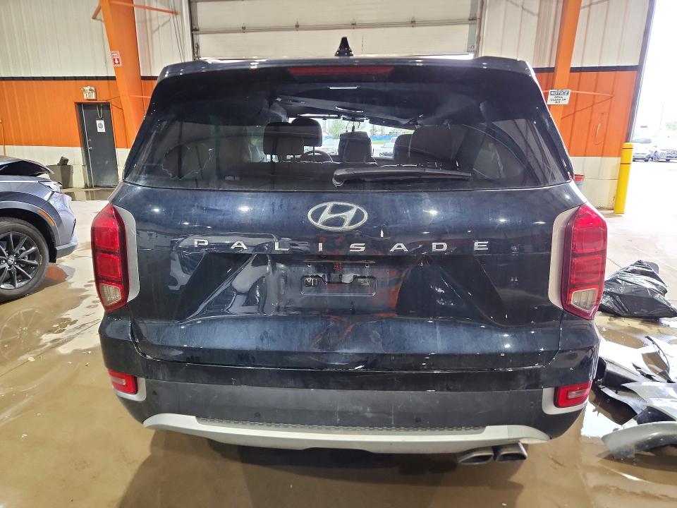 2022 Hyundai VIN KM8R3DHE7NU439214 COPART salvage auction — ROLLOVER, Ab - Bos - Nonrepairable, sold $2,200 on 2026-07-14 (photo 6)