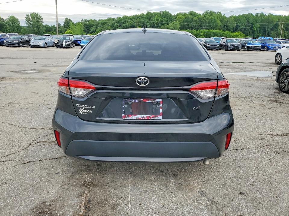 2020 Toyota Corolla VIN 5YFEPRAE7LP130660 COPART salvage auction — HAIL, Ky - Hail Salvage Brand, sold $4,750 on 2026-07-13 (photo 6)