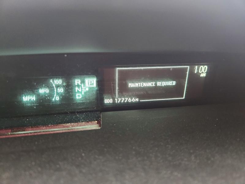 2012 Toyota Prius VIN JTDKN3DU3C1551630 COPART salvage auction — REAR END, Me - Certificate Of Title, sold $1,150 on 2026-07-29 (photo 9)