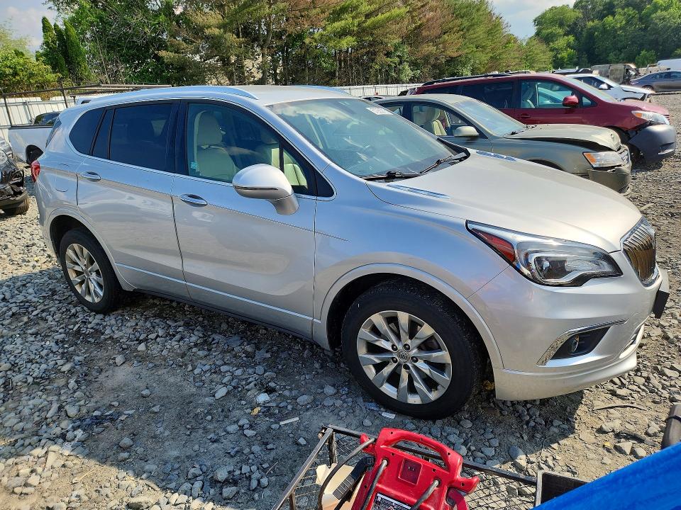 2017 Buick Envision VIN LRBFXBSA8HD219833 COPART salvage auction — FRONT END, Nj - Cert Of Title-Salvage, sold $999 on 2026-09-02 (photo 4)