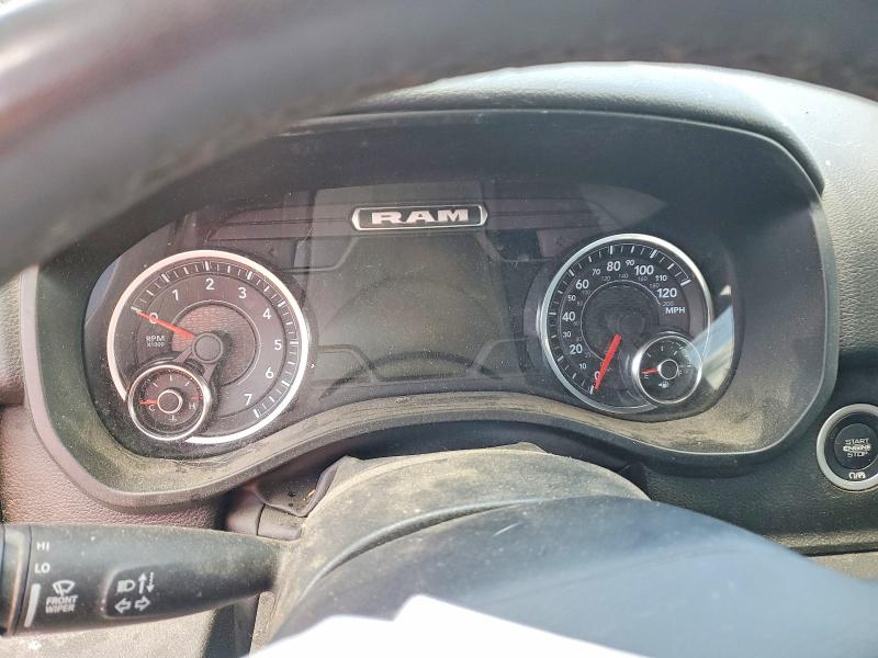 2025 Ram VIN 1C6RRFBG8SN654218 COPART salvage auction — FRONT END, Wi - Cert Of Title-Salvage Vehicle (P), sold $9,600 on 2026-07-30 (photo 9)