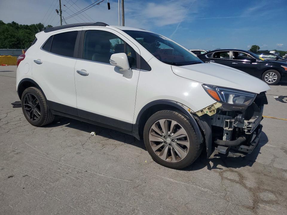 2017 Buick Encore VIN KL4CJASB6HB252778 COPART salvage auction — FRONT END, Tn - Salvage Certificate, sold $725 on 2026-07-27 (photo 4)