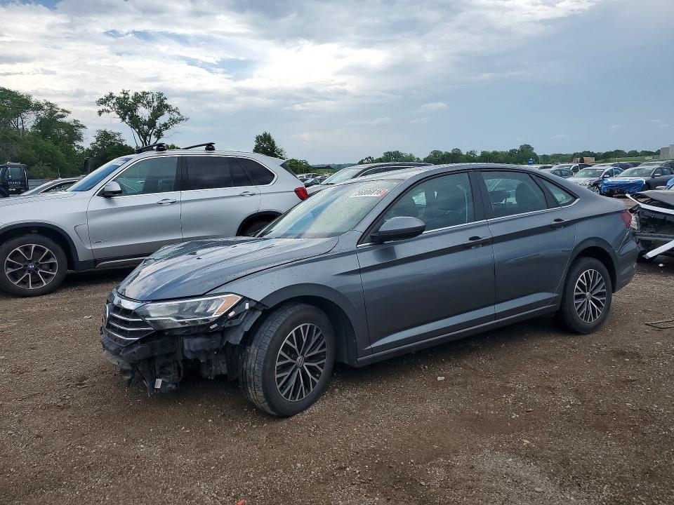 2021 Volkswagen Jetta VIN 3VWC57BU2MM004980 COPART salvage auction — FRONT END, Ia - Cert Of Title-Salvage Title, sold $1,200 on 2026-07-31 (photo 1)