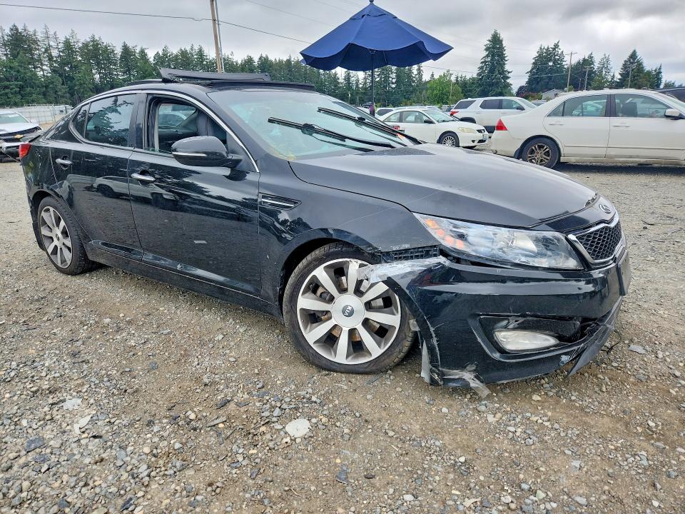 2012 Kia Optima VIN 5XXGR4A61CG078417 COPART salvage auction — ROLLOVER, Wa - Bill Of Sale, sold $250 on 2026-07-31 (photo 4)