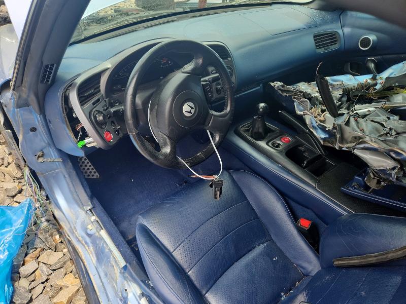 2002 Honda S2000 VIN JHMAP11472T002562 COPART salvage auction — SIDE, Me - Cert Of Title-Salvage Collisio, sold $150 on 2026-07-22 (photo 8)