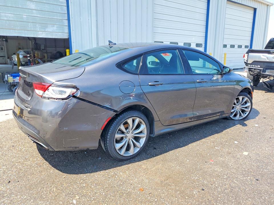 2015 Chrysler 200 VIN 1C3CCCBB7FN511869 COPART salvage auction — FRONT END, AL - CERT OF TITLE-SALVAGE TITLE, sold $975 on 2026-09-17 (photo 3)
