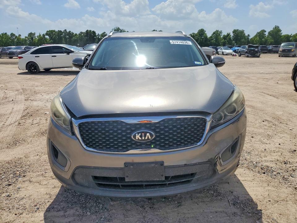 2016 Kia Sorento VIN 5XYPG4A33GG056464 COPART salvage auction — FRONT END, Tx - Certificate Of Title, sold $2,500 on 2026-07-02 (photo 5)