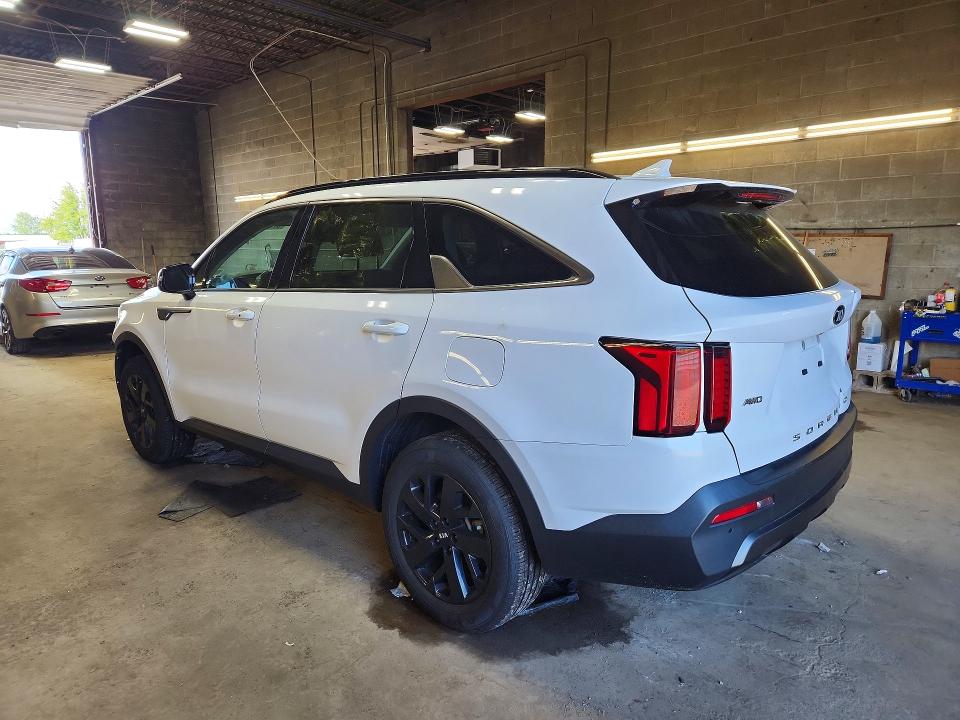 2021 Kia Sorento VIN 5XYRLDLC9MG050570 COPART salvage auction — FRONT END, Ny - Mv-907A Salvage Certificate, sold $8,200 on 2026-07-06 (photo 2)