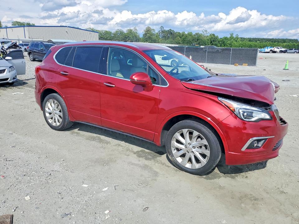 2018 Buick Envision VIN LRBFX3SX7JD056589 COPART salvage auction — FRONT END, SC - CERT OF TITLE-SALVAGE, sold $1,300 on 2026-07-08 (photo 4)