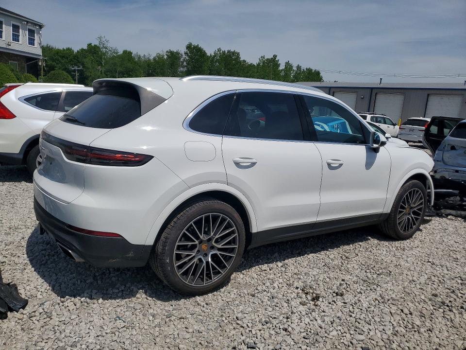 2019 Porsche Cayenne VIN WP1AA2AY7KDA03618 COPART salvage auction — FRONT END, Ma - Cert Of Title-Salvage, sold $15,300 on 2026-07-29 (photo 3)