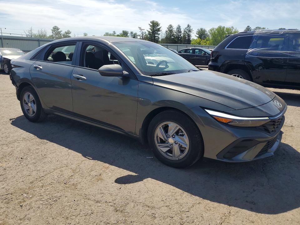 2024 Hyundai Elantra VIN KMHLL4DG5RU815945 COPART salvage auction — REAR END, Pa - Certificate Of Salvage, sold $6,000 on 2026-07-07 (photo 4)
