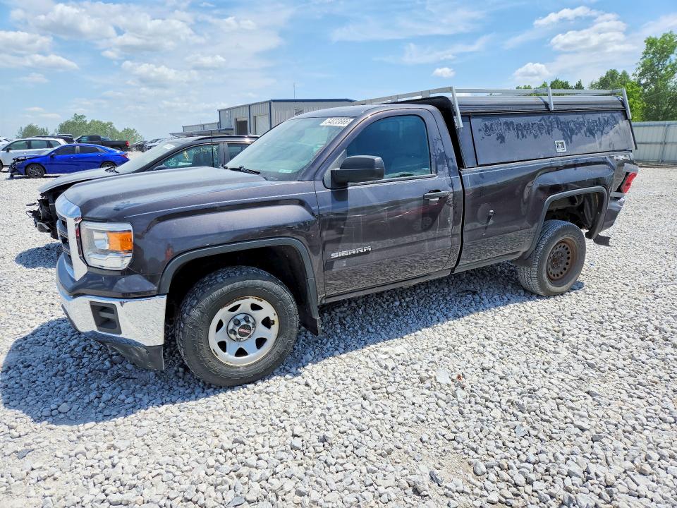 2014 Gmc SIERRA VIN 1GTN2TECXEZ242155 COPART salvage auction — SIDE, Mi - Certificate Of Title, sold $2,200 on 2026-07-09 (photo 1)
