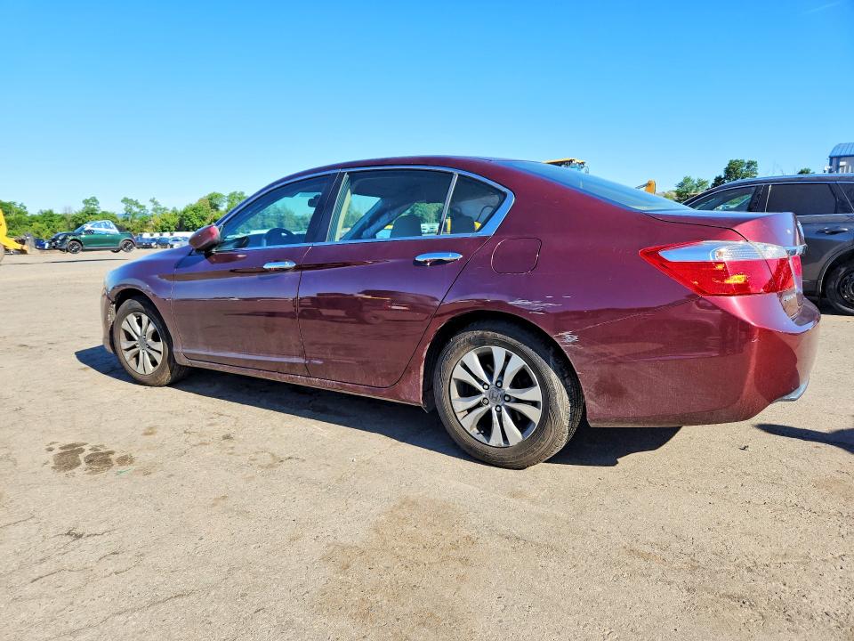 2014 Honda Accord VIN 1HGCR2F32EA034329 COPART salvage auction — SIDE, Pa - Certificate Of Salvage, sold $1,300 on 2026-07-02 (photo 2)