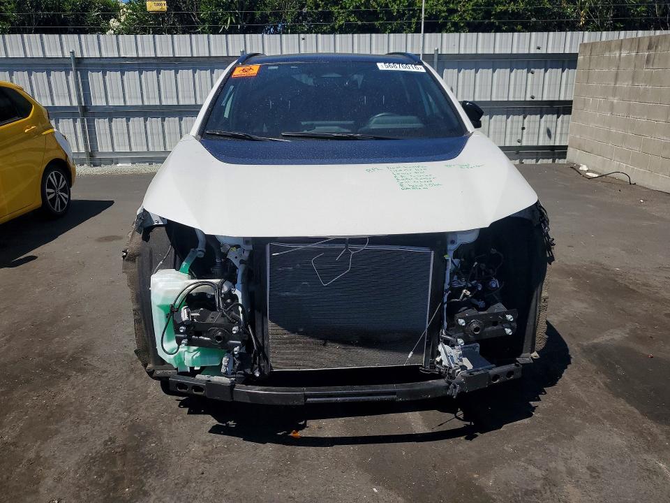 2024 Toyota Bz4x VIN JTMABACA9RA052209 COPART salvage auction — FRONT END, Ca - Salvage Certificate, sold $8,300 on 2026-07-14 (photo 5)