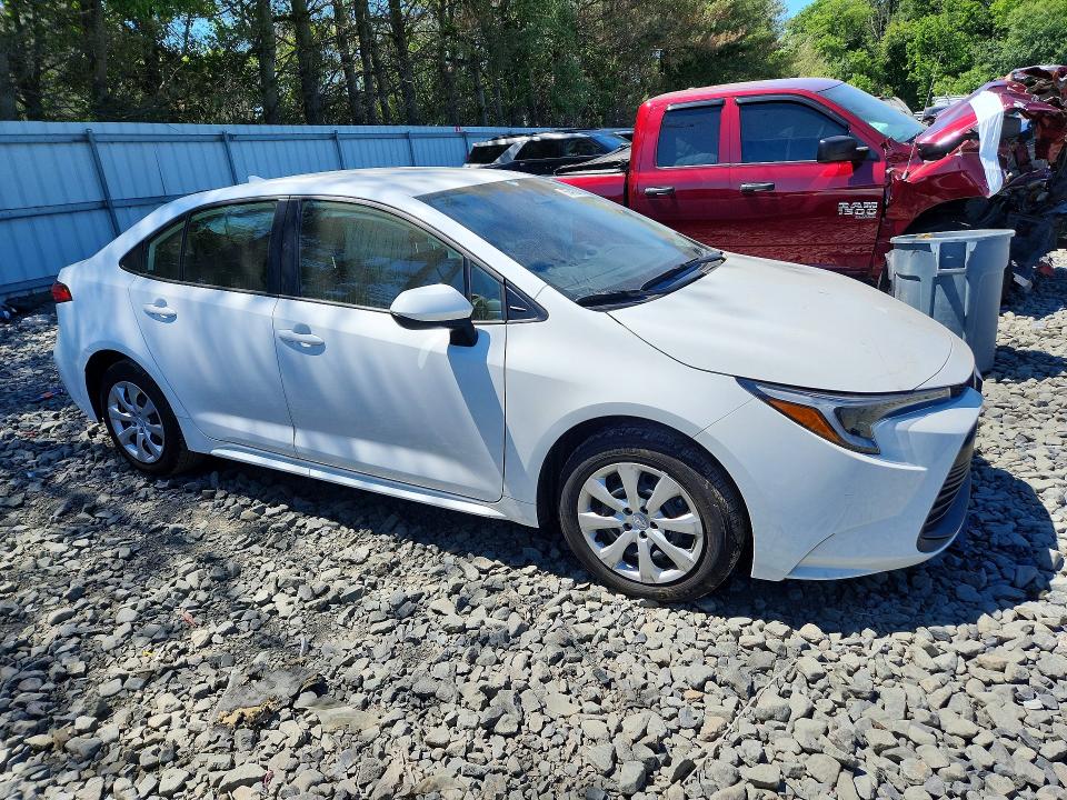 2025 Toyota VIN JTDBCMFE9S3096772 COPART salvage auction — SIDE, NJ - CERTIFICATE OF TITLE, sold $325 on 2026-07-29 (photo 4)