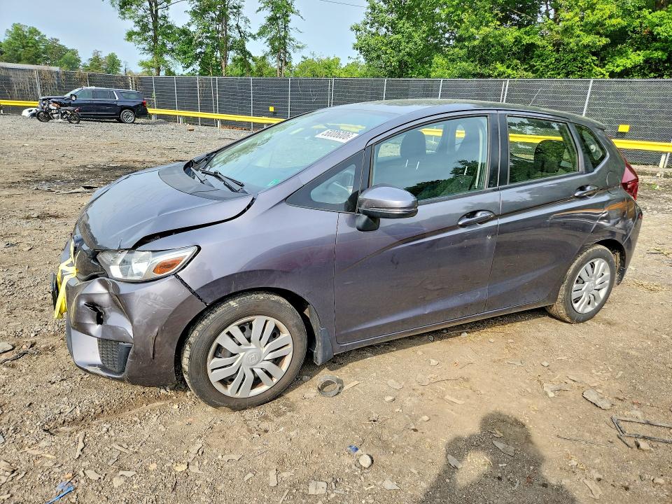 2016 Honda Fit VIN JHMGK5H54GX034836 COPART salvage auction — FRONT END, Md - Cert Of Salvage > 75% Damage, sold $2,250 on 2026-07-28 (photo 1)