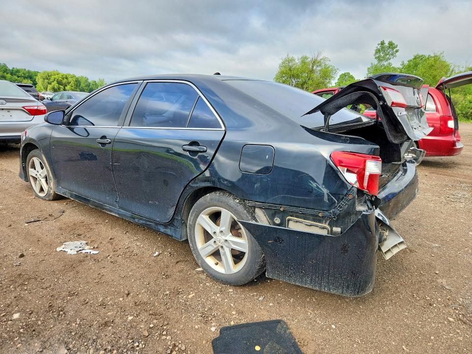 2013 Toyota Camry VIN 4T1BF1FK8DU224455 COPART salvage auction — REAR END, Oh - Cert Of Title-Salvage, sold $1,400 on 2026-07-02 (photo 2)
