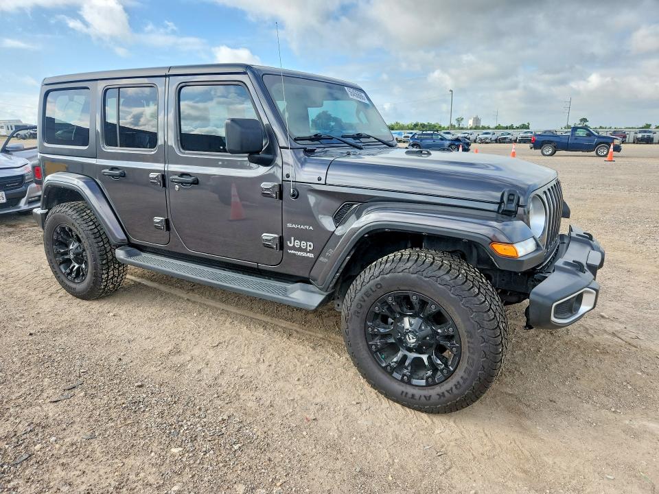2022 Jeep VIN 1C4HJXEG3NW253865 COPART salvage auction — REAR END, Tx - Salvage Vehicle Title, sold $11,800 on 2026-07-29 (photo 4)