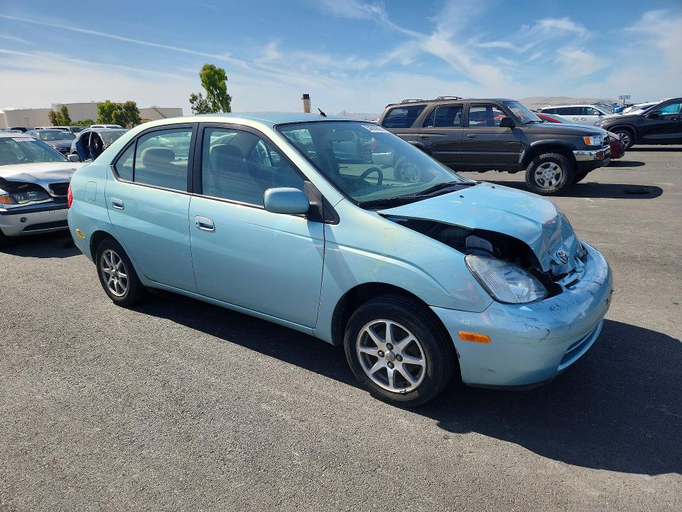 2002 Toyota Prius VIN JT2BK18U120044567 COPART salvage auction — FRONT END, Ca - Salvage Certificate, sold $200 on 2026-07-06 (photo 4)
