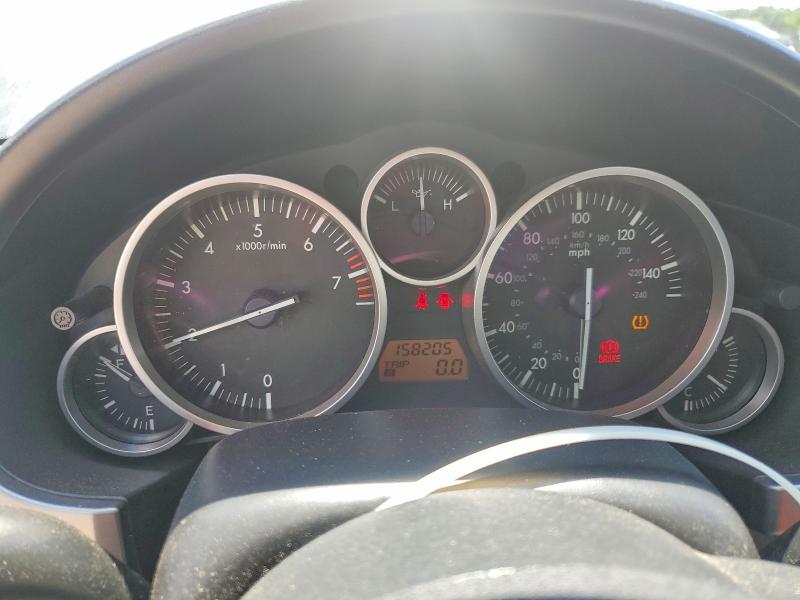 2008 Mazda Mx-5 VIN JM1NC26F580152291 COPART salvage auction — REAR END, Sc - Cert Of Title-Salvage, sold $1,100 on 2026-07-27 (photo 9)