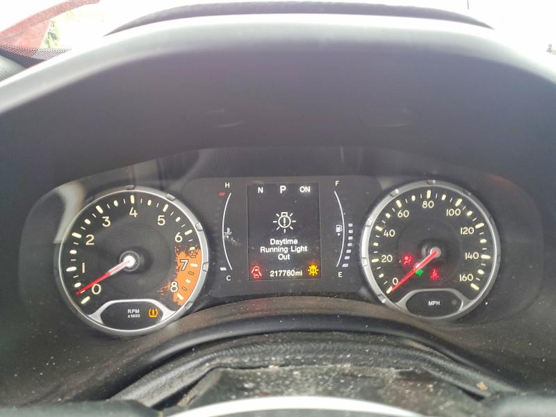 2018 Jeep Renegade VIN ZACCJAAB7JPG84573 COPART salvage auction — REAR END, SC - CERT OF TITLE-SALVAGE, sold $1,150 on 2026-08-21 (photo 9)