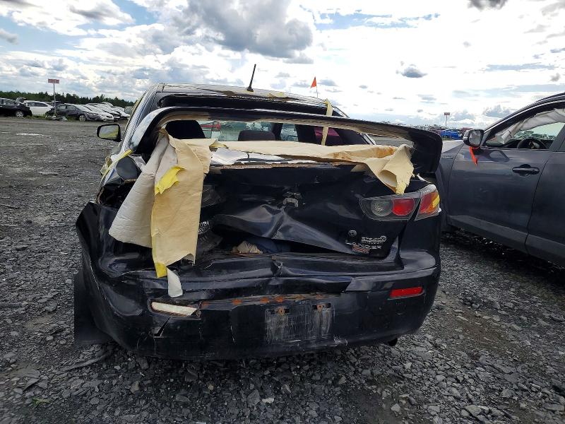 2017 Mitsubishi Lancer VIN JA32V2FW4HU608401 COPART salvage auction — REAR END, Qc - Gravement Accidente, sold $1,150 on 2026-07-14 (photo 6)