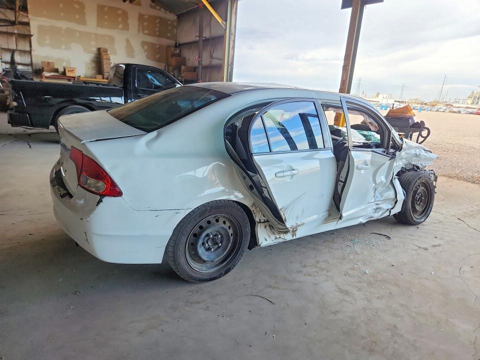 2010 Honda Civic VIN 2HGFA1F51AH565176 COPART salvage auction — ALL OVER, Az - Cert Of Title - Salvage, sold $275 on 2026-07-29 (photo 3)