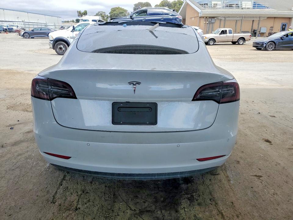 2022 Tesla Model 3 VIN 5YJ3E1EA3NF112256 COPART salvage auction — ROOF, Ca - Salvage Certificate, sold $6,700 on 2026-07-28 (photo 6)