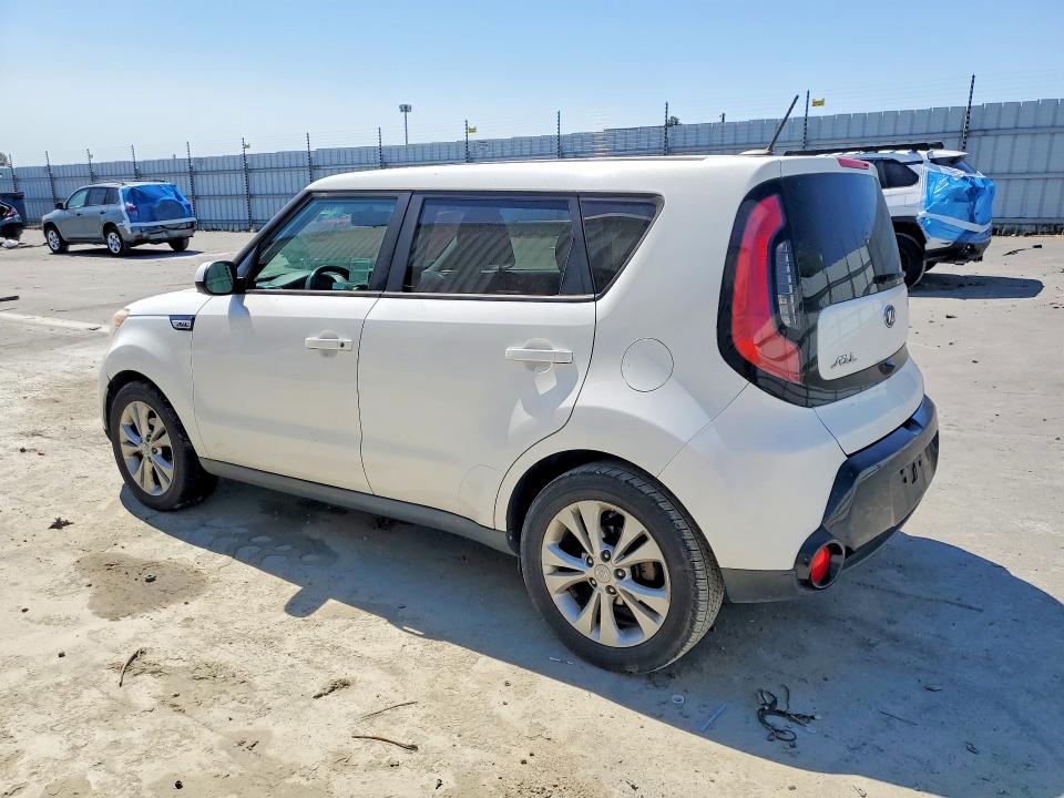 2016 Kia Soul VIN KNDJP3A57G7268511 COPART salvage auction — FRONT END, Ca - Salvage Certificate, sold $1,500 on 2026-07-09 (photo 2)