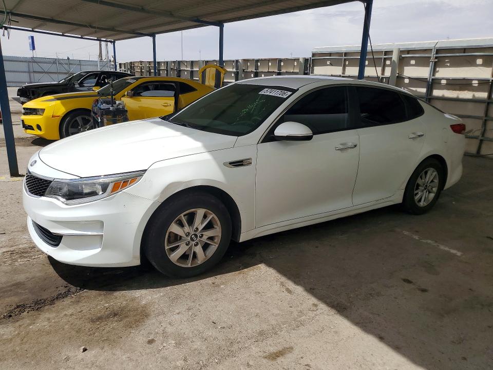 2016 Kia Optima VIN KNAGT4L3XG5072983 COPART salvage auction — HAIL, Nm - Certificate Of Title, sold $750 on 2026-07-02 (photo 1)