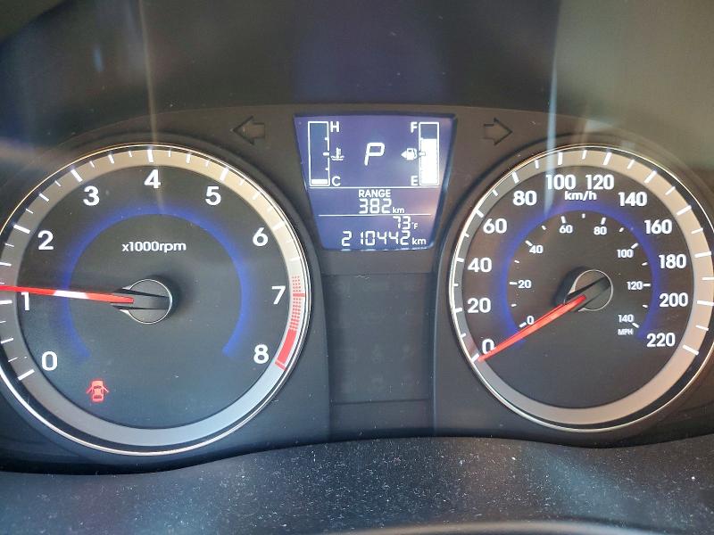 2016 Hyundai Accent VIN KMHCT5AE3GU270365 COPART salvage auction — REAR END, On - Permit Salvage, sold $1,550 on 2026-07-21 (photo 9)