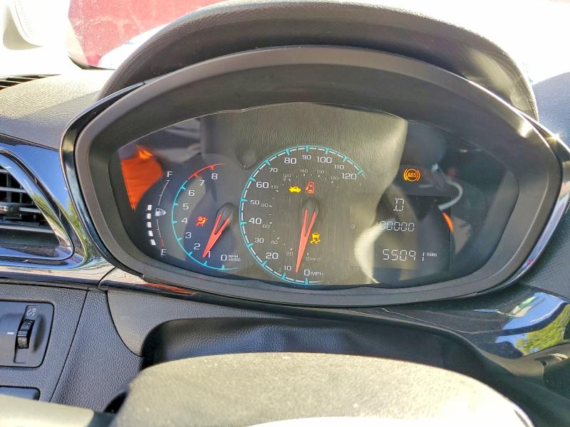 2016 Chevrolet VIN KL8CD6SA1GC637961 COPART salvage auction — FRONT END, Fl - Certificate Of Destruction, sold $1,200 on 2026-07-06 (photo 9)