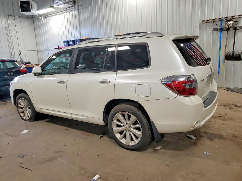 2008 Toyota Highlander hybrid VIN JTEEW44A582001252 COPART salvage auction — MECHANICAL, Mn - Certificate Of Title, sold $650 on 2026-07-02 (photo 2)