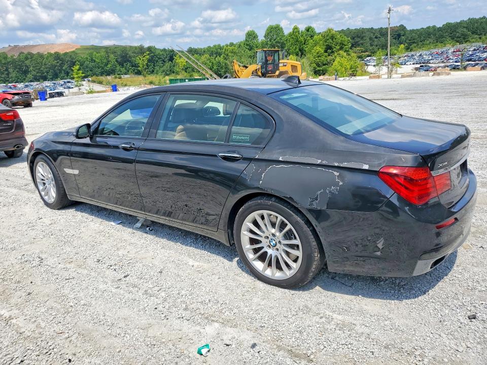 2014 BMW 7er VIN WBAYF8C56ED652965 COPART salvage auction — MINOR DENT/SCRATCHES, Ga - Certificate Of Title, sold $3,700 on 2026-07-23 (photo 2)
