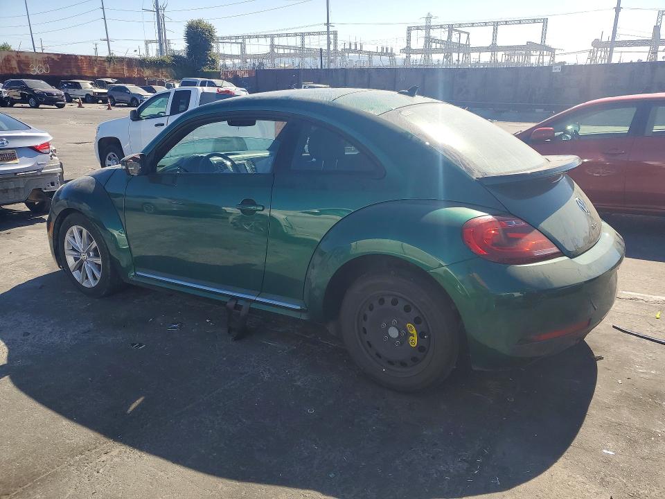 2018 Volkswagen Beetle VIN 3VWFD7ATXJM714746 COPART salvage auction — FRONT END, Ca - Salvage Certificate, sold $1,600 on 2026-07-19 (photo 2)