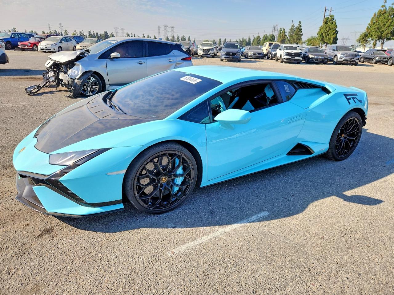 2023 Lamborghini Huracan VIN ZHWUB6ZF2PLA22610 — COPART salvage auction photo