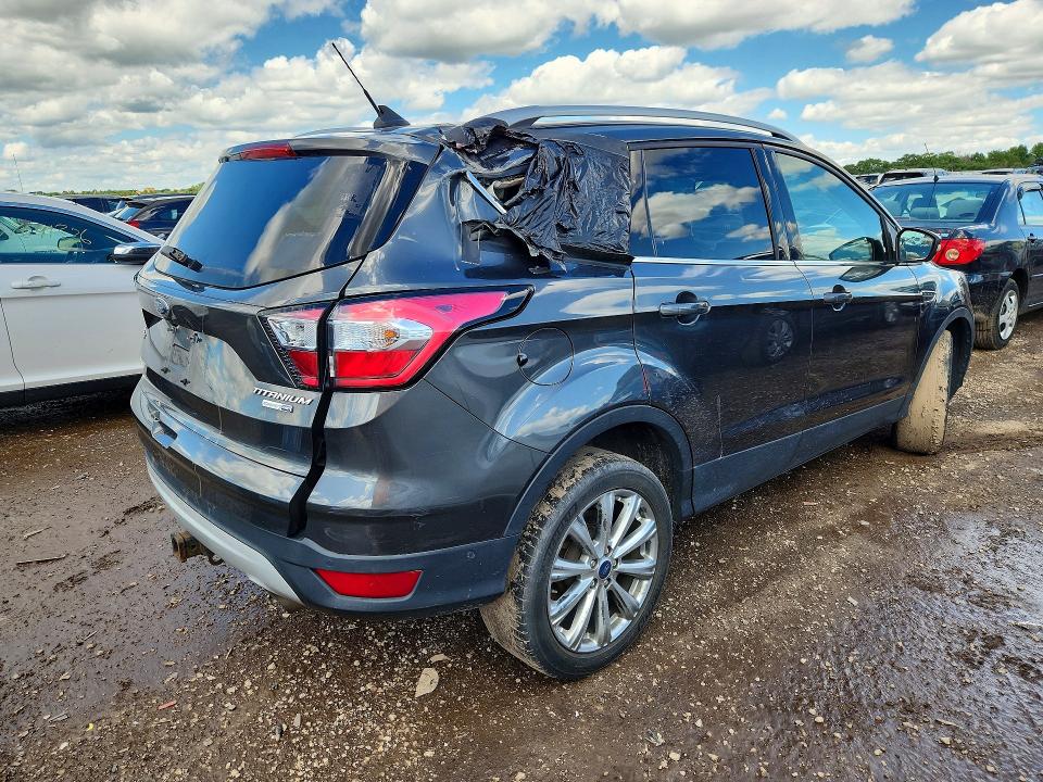 2018 Ford Escape VIN 1FMCU9J95JUD34890 COPART salvage auction — REAR END, In - Certificate Of Title (P), sold $2,500 on 2026-07-30 (photo 3)