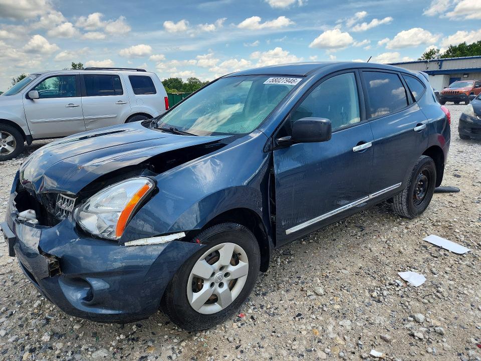2012 Nissan Rogue VIN JN8AS5MVXCW419223 COPART salvage auction — FRONT END, MI - CERTIFICATE OF TITLE, sold $175 on 2026-07-23 (photo 1)