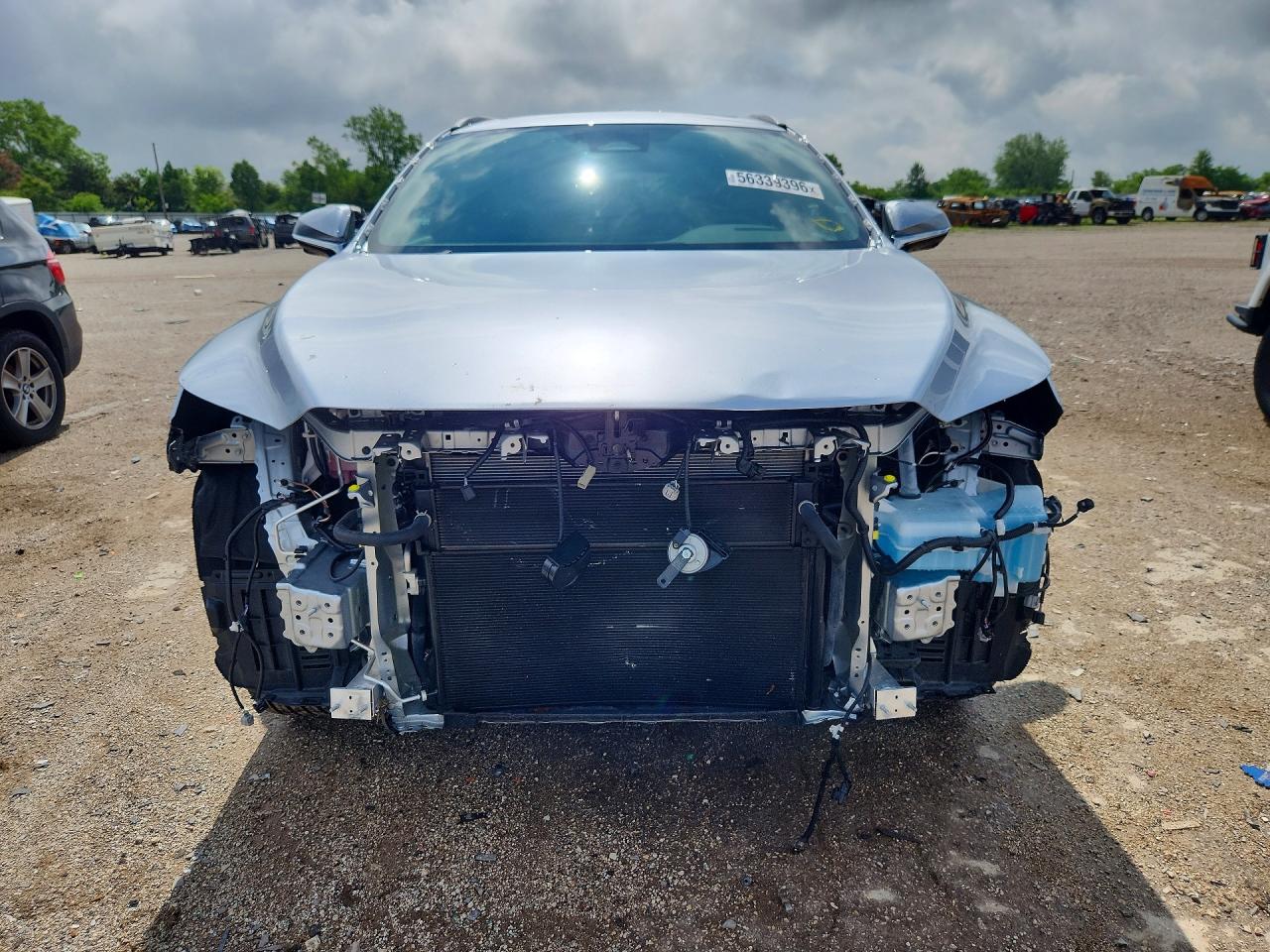 2025 Lexus RX 350h VIN 2T2BBMCA4SC084889 COPART salvage auction — Front End, IL - SALVAGE CERTIFICATE, sold $28,250 on 2026-07-07 (photo 5)