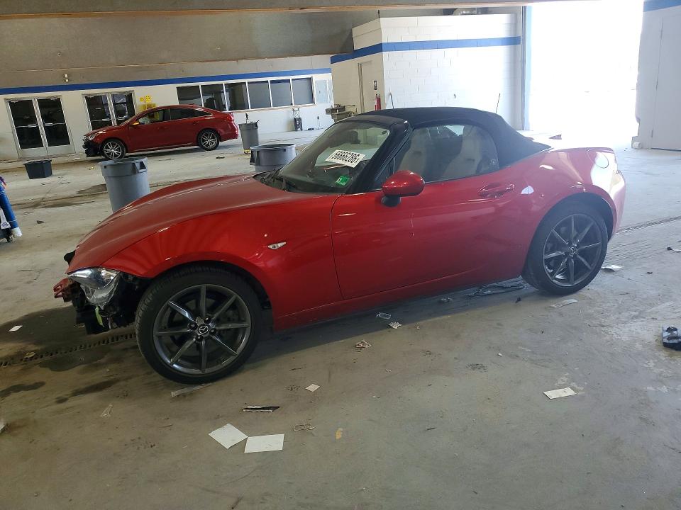 2017 Mazda Mx-5 VIN JM1NDAD71H0124264 COPART salvage auction — FRONT END, Va - Cert Of Title - Salvage, sold $5,500 on 2026-07-02 (photo 1)
