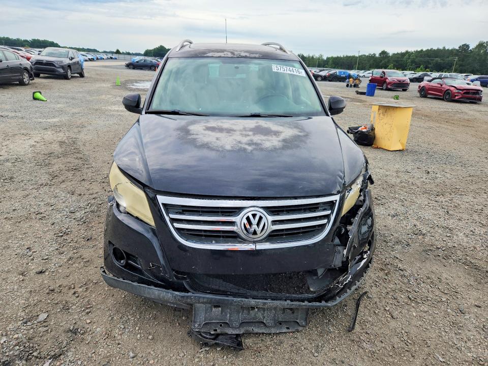 2010 Volkswagen Tiguan VIN WVGAV7AX1AW001677 COPART salvage auction — FRONT END, NC - SALVAGE CERTIFICATE OF TITLE, sold $500 on 2026-07-27 (photo 5)