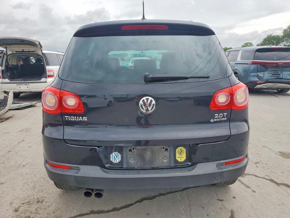 2011 Volkswagen Tiguan VIN WVGBV7AX8BW542182 COPART salvage auction — FRONT END, TN - SALVAGE CERTIFICATE, sold $600 on 2026-07-13 (photo 6)