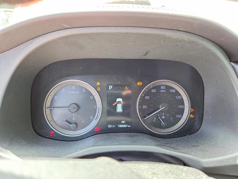 2017 Hyundai VIN KM8J33A22HU317291 COPART salvage auction — SIDE, Fl - Cert Of Title Slvg Rebuildable, sold $3,300 on 2026-07-13 (photo 9)