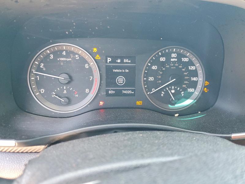 2021 Hyundai VIN KM8J3CAL5MU312881 COPART salvage auction — FRONT END, Wv - Salvage Certificate, sold $3,150 on 2026-07-30 (photo 9)