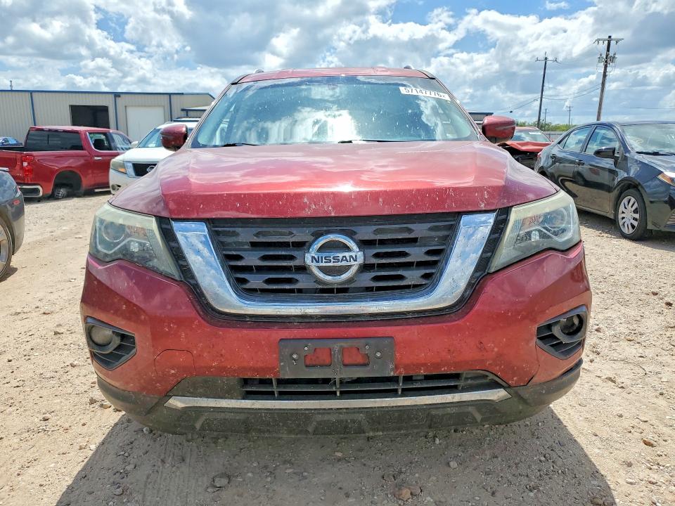 2017 Nissan Pathfinder VIN 5N1DR2MN9HC662805 COPART salvage auction — HAIL, Tx - Certificate Of Title, sold $10 on 2026-07-06 (photo 5)