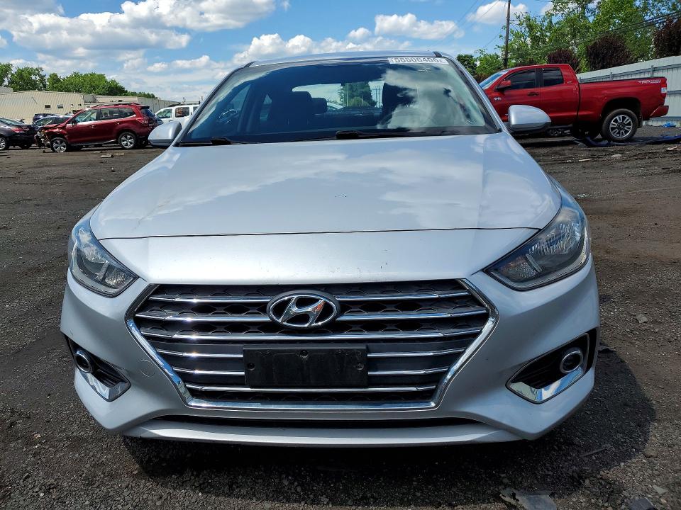 2019 Hyundai Accent VIN 3KPC24A36KE073553 COPART salvage auction — ROOF, Ct - Cert Of Title-Salvage, sold $2,200 on 2026-07-10 (photo 5)