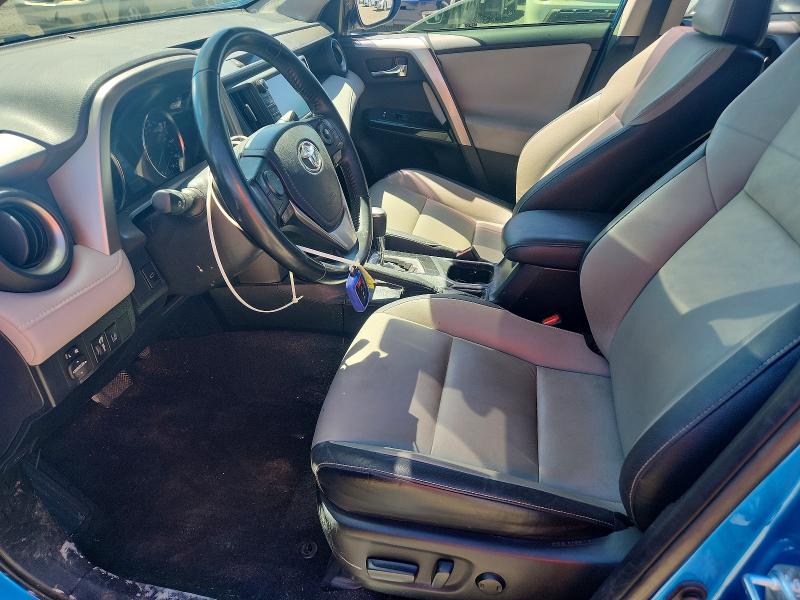 2017 Toyota Rav 4 VIN JTMDJREV2HD142152 COPART salvage auction — FRONT END, Mt - Salvage Certificate Of A Vehic, sold $8,200 on 2026-07-14 (photo 7)