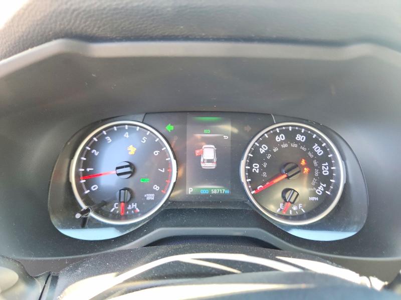 2019 Toyota Rav 4 VIN JTMP1RFV5KD040119 COPART salvage auction — FRONT END, Oh - Cert Of Title-Salvage, sold $9,200 on 2026-07-09 (photo 9)
