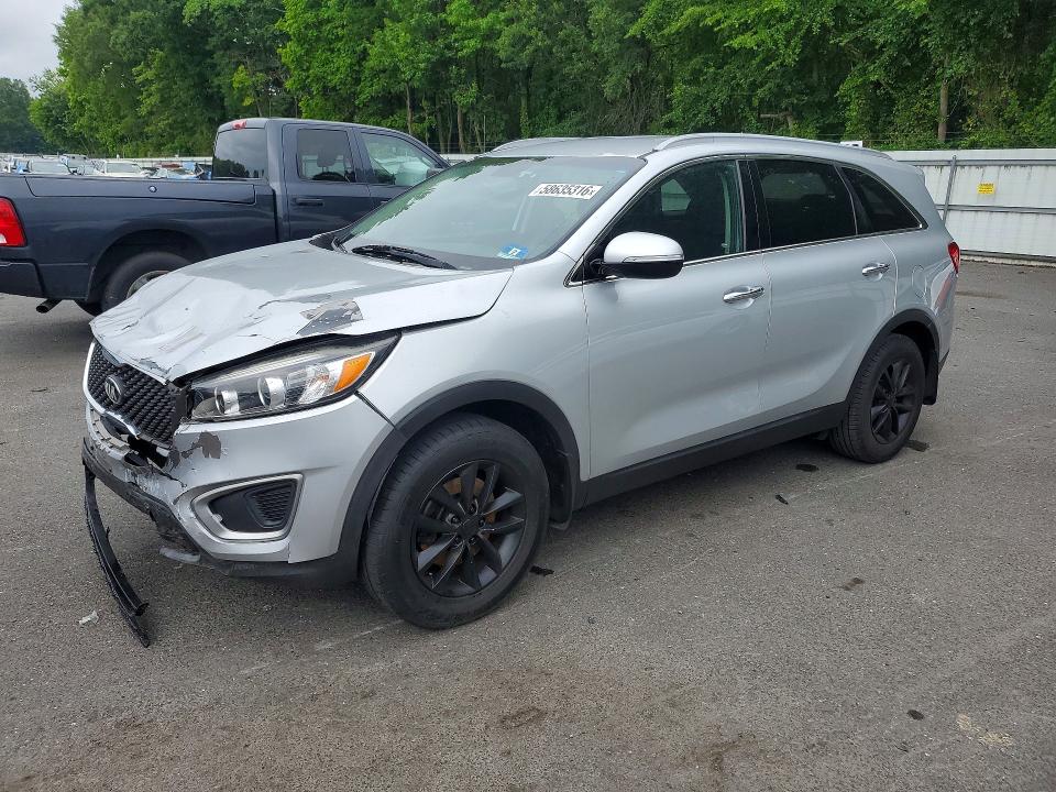 2016 Kia VIN 5XYPG4A34GG171235 COPART salvage auction — FRONT END, NJ - CERT OF TITLE-SALVAGE, sold $1,500 on 2026-07-28 (photo 1)