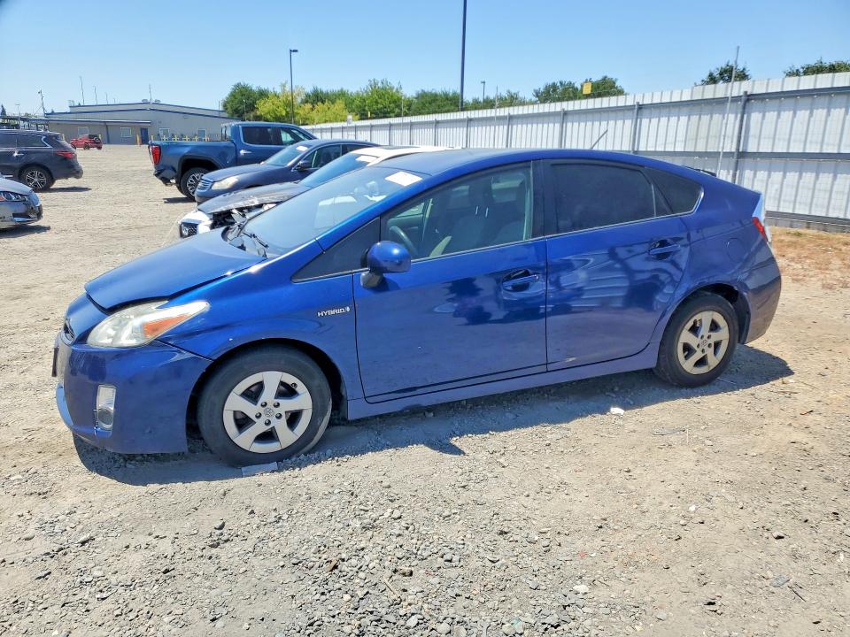2010 Toyota Prius VIN JTDKN3DU8A0171735 COPART salvage auction — FRONT END, Ca - Salvage Certificate, sold $1,100 on 2026-07-09 (photo 1)
